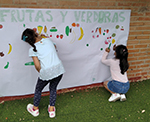 Actividad de frutas y verduras en Infantil!