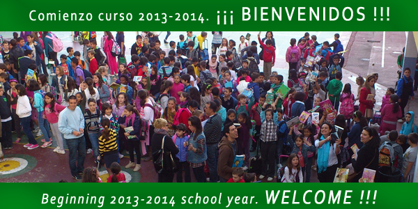 Comienzo curso 2013-2014 - Beginning 2013-2014 School Year