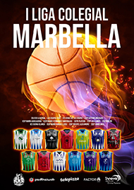 I Liga colegial de baloncesto en Marbella