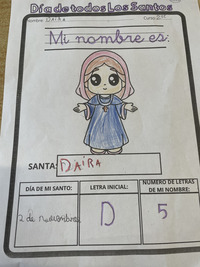 Día de todos los santos / All Saints Day